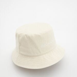 Reserved - Bavlněný klobouk bucket hat - Krémová - Krémová - Size: M,S - Gender: Dámské
