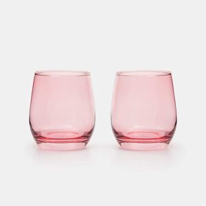 Sinsay - Sada 2 sklenic - Růžová - Jedna velikost - unisex