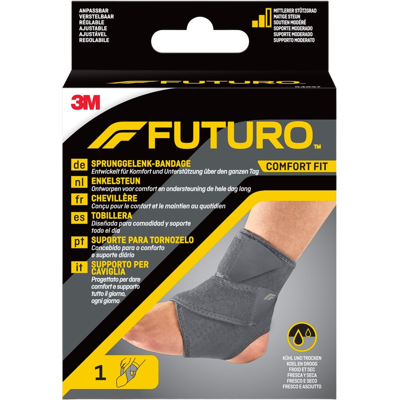 3M FUTURO Futuro univerzální bandáž hlezenního kloubu COMFORT FIT 3M FUTURO Futuro univerzální bandáž hlezenního kloubu COMFORT FIT