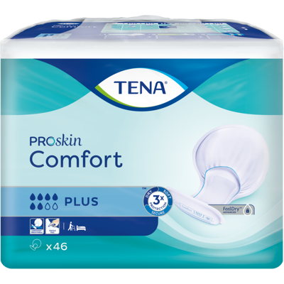TENA Comfort Plus Inkontinenční Pleny - Střední až Těžký Únik - Neutralizátor zápachu TENA Comfort Plus Inkontinenční Pleny - Střední až Těžký Únik - Neutralizátor zápachu
