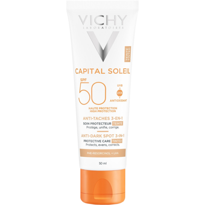 Vichy 3 v 1 tónovaný krém proti tmavým skvrnám SPF 50+ (50ml) Vichy 3 v 1 tónovaný krém proti tmavým skvrnám SPF 50+ (50ml)