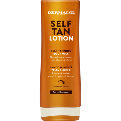 Dermacol Sun Self Tan - Přirozené opálení - 200ml - Samoopalovací mléko Dermacol Sun Self Tan - Přirozené opálení - 200ml - Samoopalovací mléko
