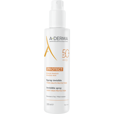 A-Derma Protect SPF 50+ Spray - Ochrana před sluncem a hydratace A-Derma Protect SPF 50+ Spray - Ochrana před sluncem a hydratace