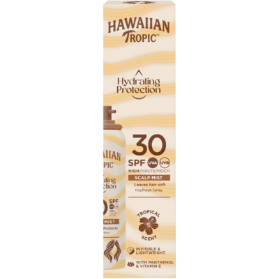 HAWAIIAN TROPIC Scalp and Hairline Mist SPF30 - Ochranná mlha na pěšinku a pokožku hlavy 60 ml HAWAIIAN TROPIC Scalp and Hairline Mist SPF30 - Ochranná mlha na pěšinku a pokožku hlavy 60 ml