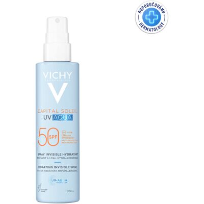 VICHY Capital soleil UV aqua sprej SPF50, 200 ml VICHY Capital soleil UV aqua sprej SPF50, 200 ml