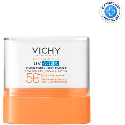 VICHY Capital soleil UV aqua tyčinka SPF50+, 9 g VICHY Capital soleil UV aqua tyčinka SPF50+, 9 g