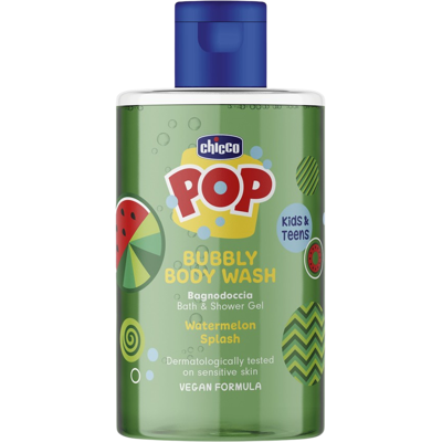 CHICCO Gel sprchový Pop Watermelon splash 300 ml CHICCO Gel sprchový Pop Watermelon splash 300 ml