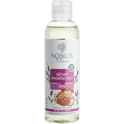 Nobilis Tilia Dětský masážní olej Žofie - Citlivý, 200ml Nobilis Tilia Dětský masážní olej Žofie - Citlivý, 200ml