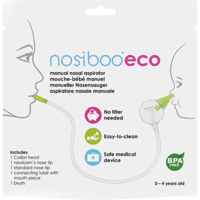 Nosiboo Nosní odsávačka - Zelená - Efektivní, Kompaktní, Bez filtru Nosiboo Nosní odsávačka - Zelená - Efektivní, Kompaktní, Bez filtru