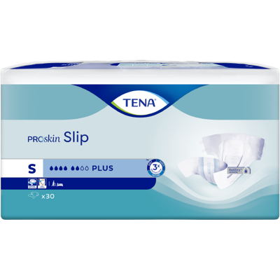 TENA Slip Plus Small, Inkontinenční kalhotky 30 ks TENA Slip Plus Small, Inkontinenční kalhotky 30 ks
