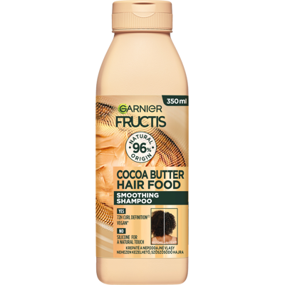 Garnier Cocoa Butter Hladící Šampon - Nepoddajné vlasy - 350ml Garnier Cocoa Butter Hladící Šampon - Nepoddajné vlasy - 350ml