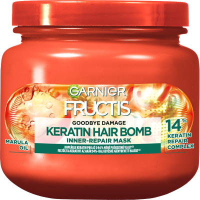 Garnier Fructis Opravná maska na vlasy - Péče o vlasy Garnier Fructis Opravná maska na vlasy - Péče o vlasy
