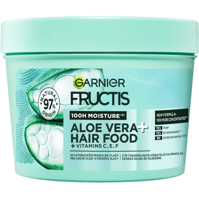Garnier Aloe Vera vlasová maska - Hydratační maska pro normální až suché vlasy Garnier Aloe Vera vlasová maska - Hydratační maska pro normální až suché vlasy