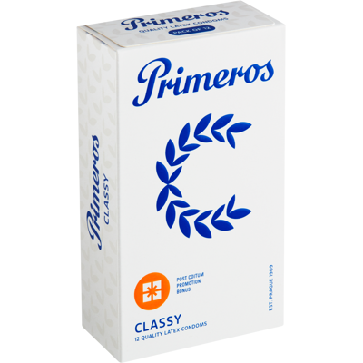 PRIMEROS Classy kondomy z kvalitního latexu 12 ks PRIMEROS Classy kondomy z kvalitního latexu 12 ks