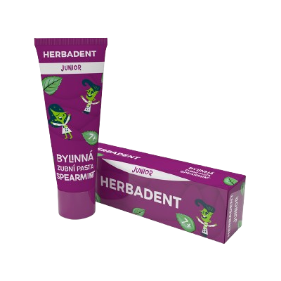 HERBADENT JUNIOR Bylinná zubní pasta Spearmint 75 g HERBADENT JUNIOR Bylinná zubní pasta Spearmint 75 g