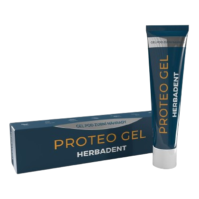 HERBADENT PROTEO Gel pod zubní náhrady 40 g HERBADENT PROTEO Gel pod zubní náhrady 40 g