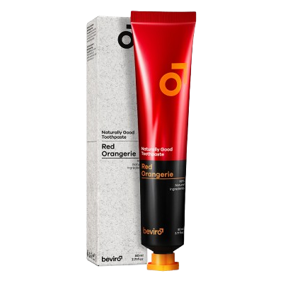 BEVIRO Přírodní zubní pasta s červeným pomerančem 80 ml BEVIRO Přírodní zubní pasta s červeným pomerančem 80 ml