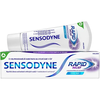 SENSODYNE Rapid Relied Zubní pasta 75 ml SENSODYNE Rapid Relied Zubní pasta 75 ml