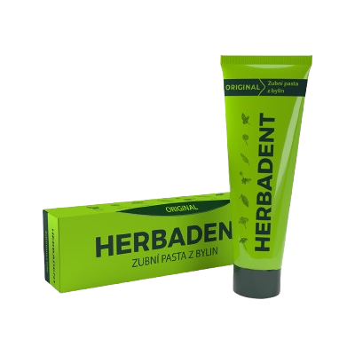 HERBADENT Original bylinná zubní pasta s fluoridy 75 g HERBADENT Original bylinná zubní pasta s fluoridy 75 g