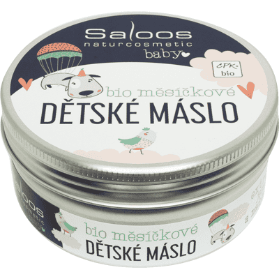 Saloos Bio Tělové Máslo - Výživné pro Děti, měsíček 150 ml Saloos Bio Tělové Máslo - Výživné pro Děti, měsíček 150 ml