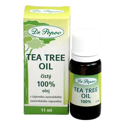 Tea Tree Olej Dr. Popov - 100% Přírodní, Péče o Pleť, 11ml Tea Tree Olej Dr. Popov - 100% Přírodní, Péče o Pleť, 11ml