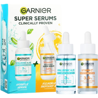 Garnier Skin Naturals Sérum na obličej dárková sada - Péče o pleť Garnier Skin Naturals Sérum na obličej dárková sada - Péče o pleť