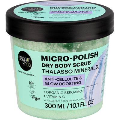 ORGANIC SHOP Thalasso Micro-Polish Minerální suchý tělový peeling 300 ml ORGANIC SHOP Thalasso Micro-Polish Minerální suchý tělový peeling 300 ml