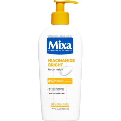 MIXA Niacinamide Bright tělové mléko 250 ml MIXA Niacinamide Bright tělové mléko 250 ml