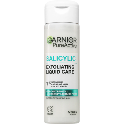 Garnier Pure Active Salicylová Exfoliační Esence - Pleťový Toner Garnier Pure Active Salicylová Exfoliační Esence - Pleťový Toner