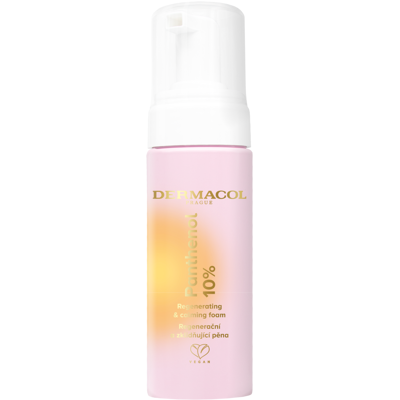 DERMACOL Panthenol 10 % regenerační a zklidňující pěna 150 ml DERMACOL Panthenol 10 % regenerační a zklidňující pěna 150 ml