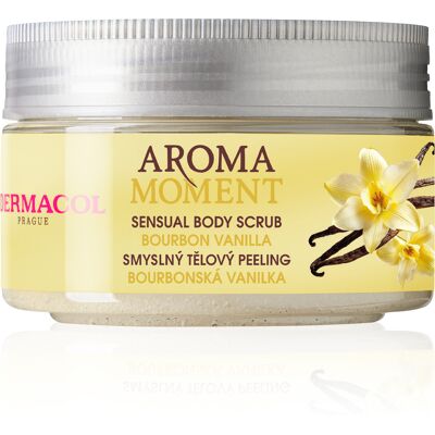 DERMACOL Aroma Moment - Smyslný tělový peeling bournbonská vanilka DERMACOL Aroma Moment - Smyslný tělový peeling bournbonská vanilka