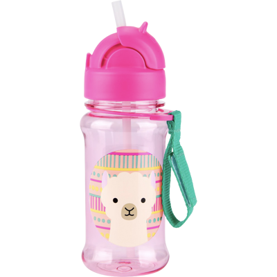 SKIP HOP Zoo tritan Láhev s brčkem Llama 12m+, 355 ml SKIP HOP Zoo tritan Láhev s brčkem Llama 12m+, 355 ml