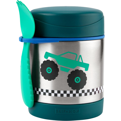 SKIP HOP Spark Style Termoska na jídlo s lžičkou/vidličkou Monster Truck, 3r+ 325 ml SKIP HOP Spark Style Termoska na jídlo s lžičkou/vidličkou Monster Truck, 3r+ 325 ml