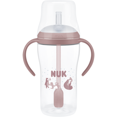 NUK Láhev na učení Perfect Match brčko BEAR 260 ml NUK Láhev na učení Perfect Match brčko BEAR 260 ml
