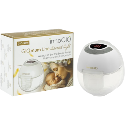 INNOGIO GIOmum Line Discreet Light Single Přenosná elektrická odsávačka mateřského mléka INNOGIO GIOmum Line Discreet Light Single Přenosná elektrická odsávačka mateřského mléka