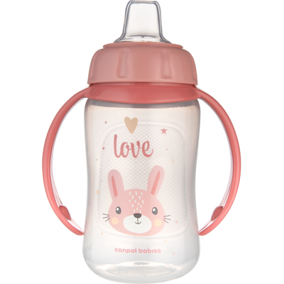 Tréninkový hrnek s králíkem od Canpol babies - 320ml - Dětský pohárek Tréninkový hrnek s králíkem od Canpol babies - 320ml - Dětský pohárek