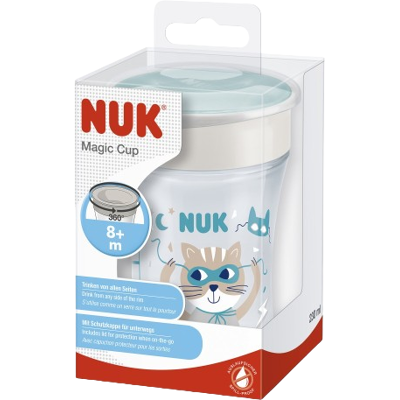 NUK Učíme magickou pohár 230ml pro 8m+ - Tréninková pohár NUK Učíme magickou pohár 230ml pro 8m+ - Tréninková pohár