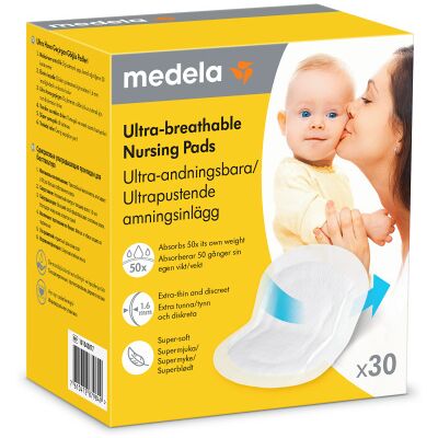 Medela BH-vložky Ultra prodyšné - Kojící polštářky Medela BH-vložky Ultra prodyšné - Kojící polštářky