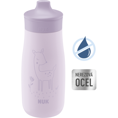 NUK Mini-Me Sip Bílá 9m+ 300 ml - Dětská láhev NUK Mini-Me Sip Bílá 9m+ 300 ml - Dětská láhev