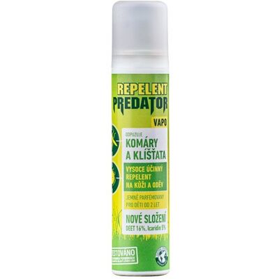 PREDATOR repelent na tělo a oděv, mechanický rozprašovač 100 ml PREDATOR repelent na tělo a oděv, mechanický rozprašovač 100 ml