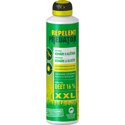 PREDATOR Repelent Predátor XXL DEET 16% 300 ml PREDATOR Repelent Predátor XXL DEET 16% 300 ml
