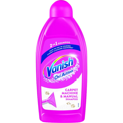 VANISH Oxi Action Šampon na strojní čištění koberců 500 ml VANISH Oxi Action Šampon na strojní čištění koberců 500 ml