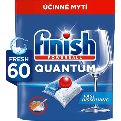 Tablety do myčky Quantum Max Finish - 60 ks Tablety do myčky Quantum Max Finish - 60 ks