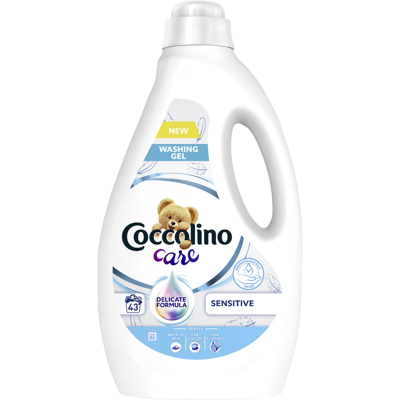Coccolino Care prací gel 1,72L - Sensitive Prací prostředek Coccolino Care prací gel 1,72L - Sensitive Prací prostředek