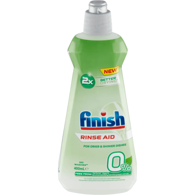 FINISH 0% Leštidlo 400 ml FINISH 0% Leštidlo 400 ml