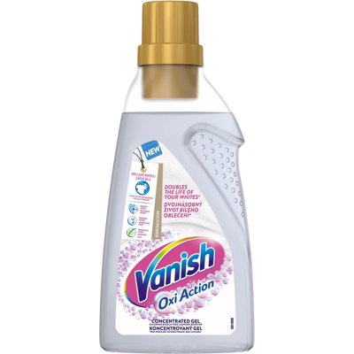 VANISH Oxi Action Gel pro bělení a odstranění skvrn 750 ml VANISH Oxi Action Gel pro bělení a odstranění skvrn 750 ml