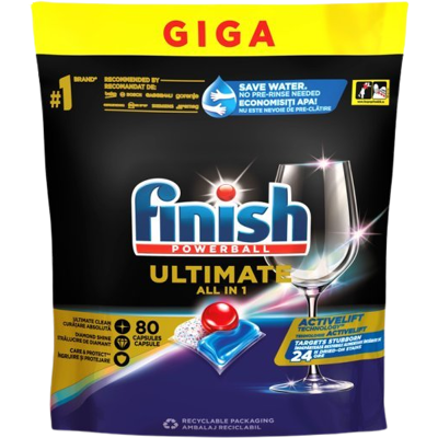 Finish Powerball Ultimate tablety do myčky nádobí Finish Powerball Ultimate tablety do myčky nádobí