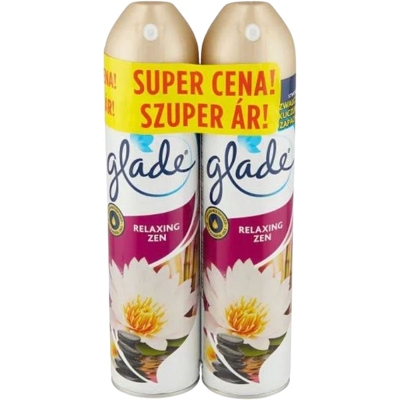 GLADE Osvěžovač vzduchu Relaxing Zen 2 x 300 ml GLADE Osvěžovač vzduchu Relaxing Zen 2 x 300 ml