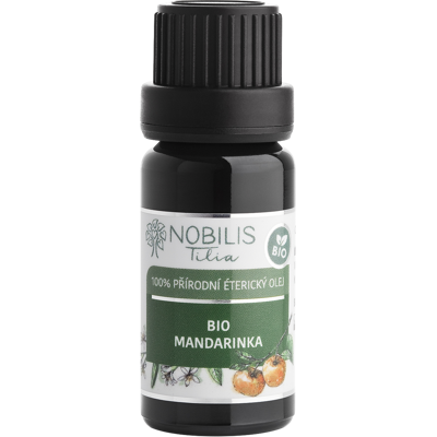 NOBILIS TILIA Bio Mandarinka100% přírodní éterický olej 10 ml NOBILIS TILIA Bio Mandarinka100% přírodní éterický olej 10 ml