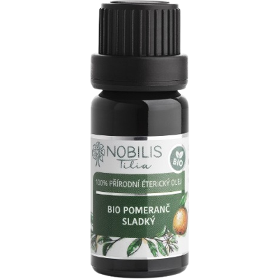 NOBILIS TILIA Bio éterický olej Pomeranč, sladký 10 ml NOBILIS TILIA Bio éterický olej Pomeranč, sladký 10 ml